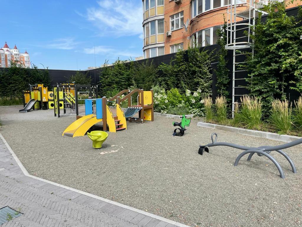 Luxury Apartments Smartplaza Obolon Metro Minskai 基輔 外观 照片