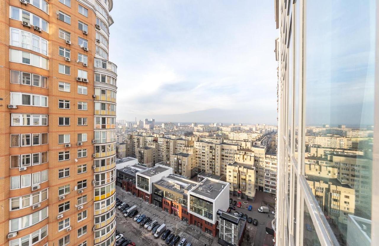 Luxury Apartments Smartplaza Obolon Metro Minskai 基輔 外观 照片