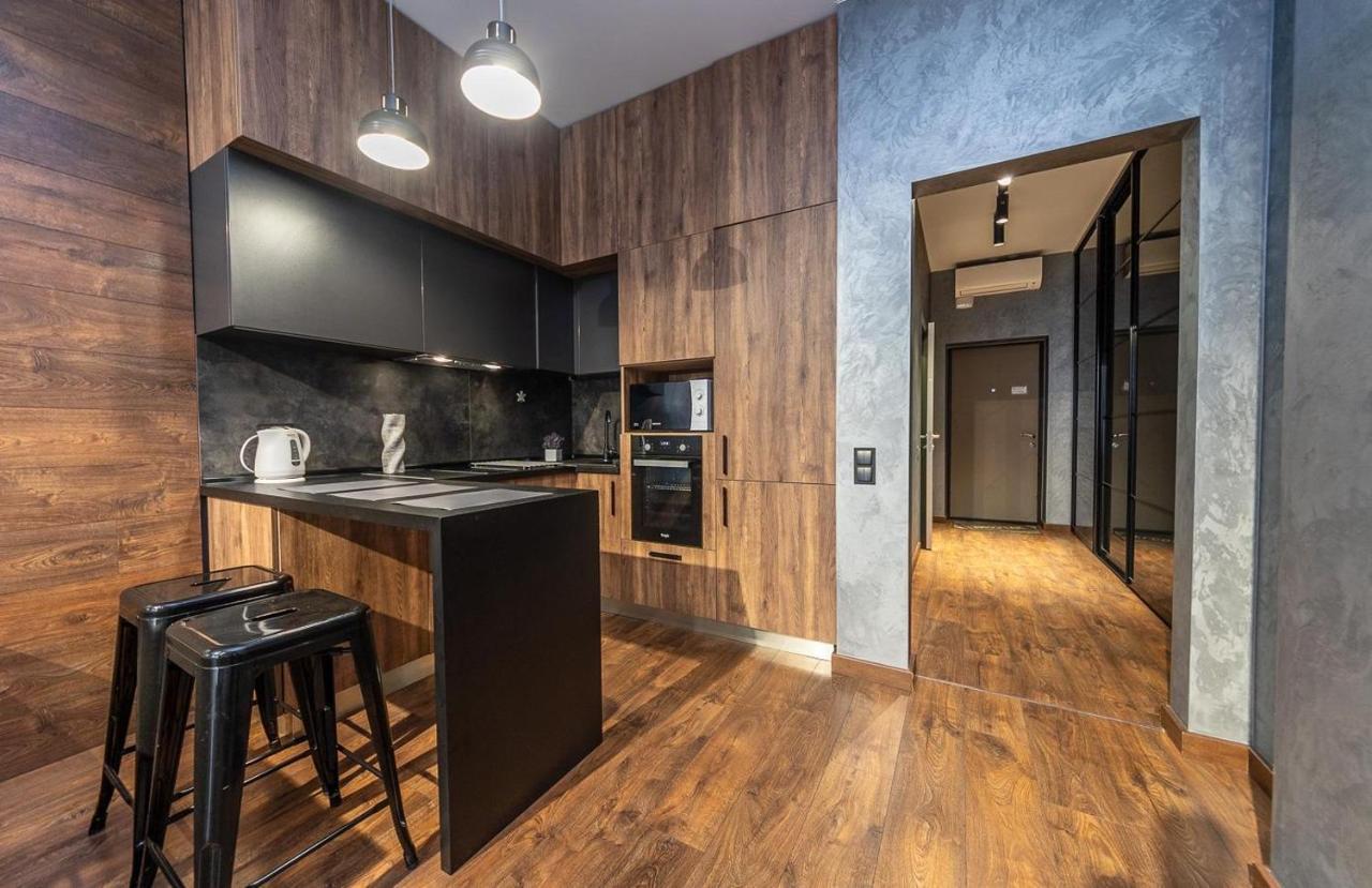 Luxury Apartments Smartplaza Obolon Metro Minskai 基輔 外观 照片