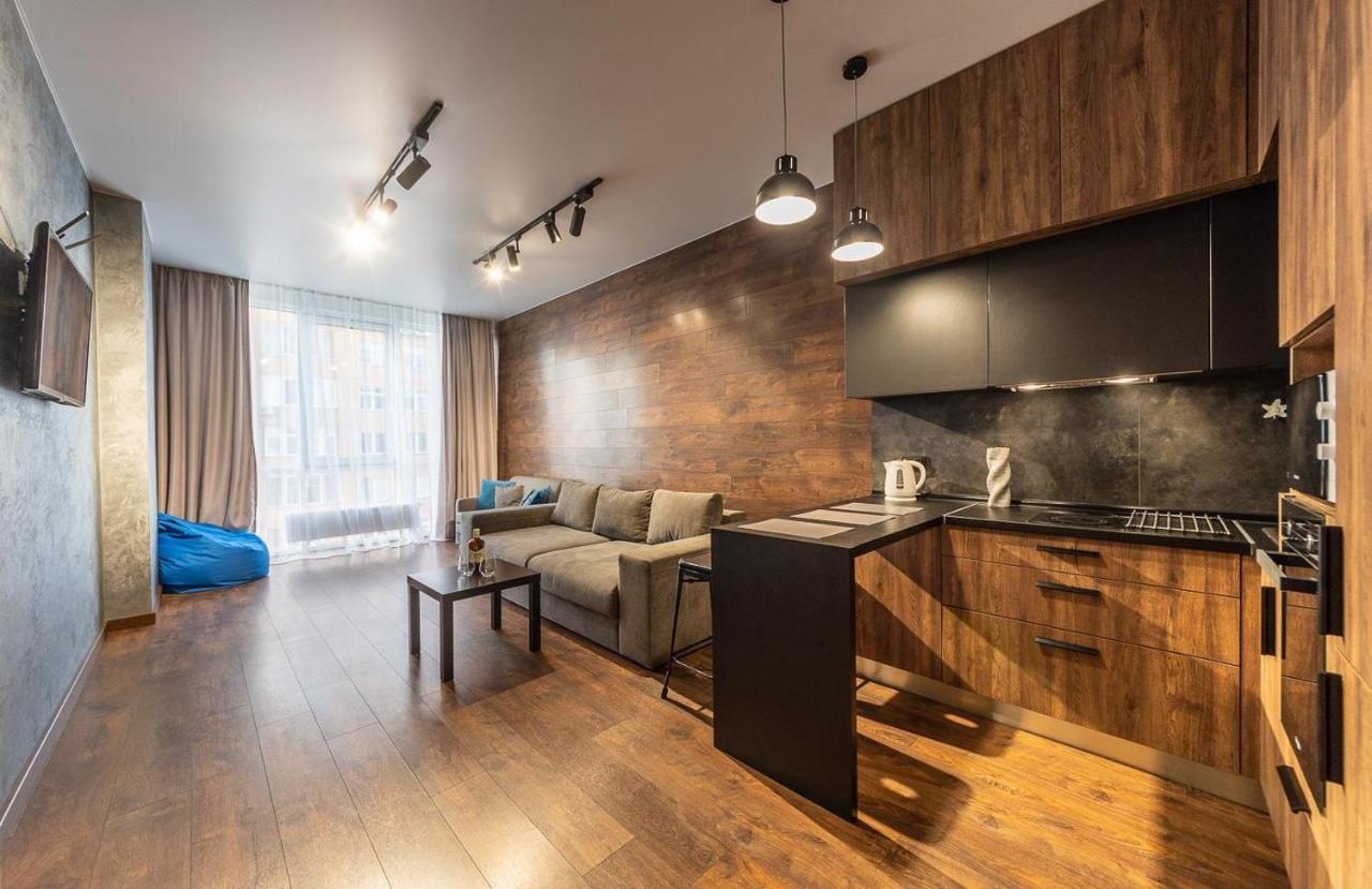 Luxury Apartments Smartplaza Obolon Metro Minskai 基輔 外观 照片